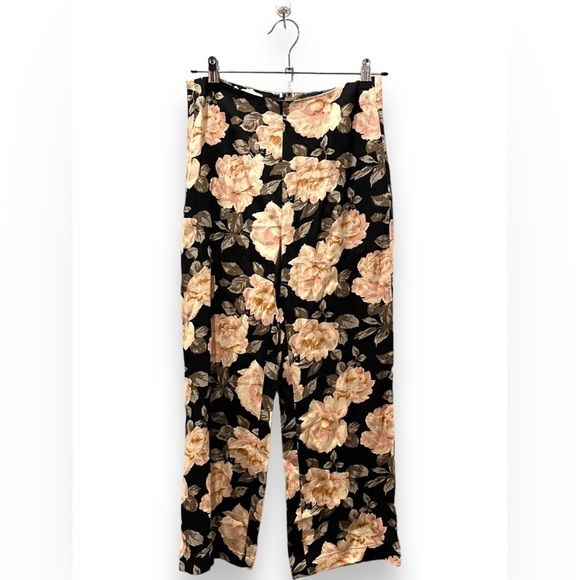 Reformation Belini Roma floral high rise crop pant | Size 2 - Picture 1 of 6
